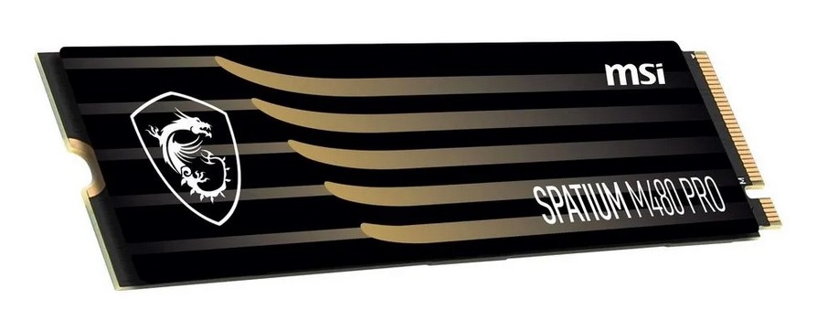 SSD диск MSI SPATIUM 1TB M480 PRO PCIe 4.0 x4 (S78-440L1G0-P83 ...