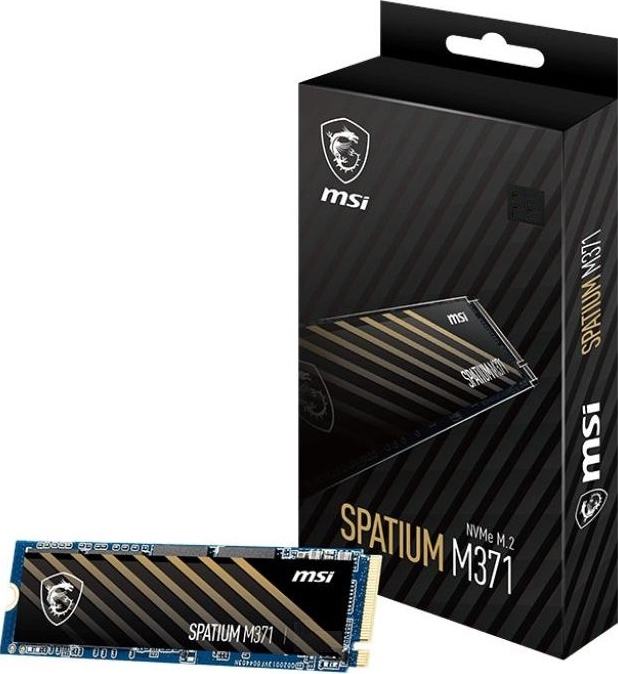 SSD диск MSI Spatium M371 NVMe M.2 1TB S78-440L870-P83 - купить по выгодной цене в интернет-магазине ОНЛАЙН ТРЕЙД.РУ Новосибирск