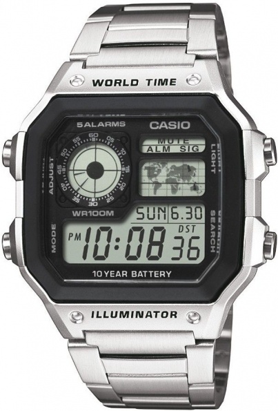 Наручные часы CASIO AE-1200WHD-1A CASIO COLLECTION — купить по низкой цене в интернет-магазине ОНЛАЙН ТРЕЙД.РУ