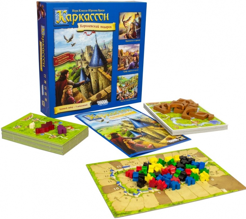 Настольная Игра Каркассон Королевский Подарок Купить