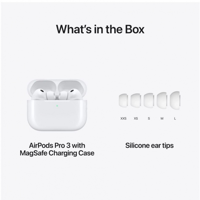 Наушники Apple AirPods Pro 3 (3-го поколения) белый MFHP4ZA/A