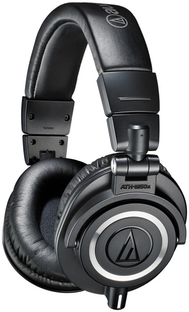 Купить Наушники Audio-Technica ATH-M50x, черный AUDIO-TECHNICA ATH-M50X Black в интернет-магазине ОНЛАЙН ТРЕЙД.РУ
