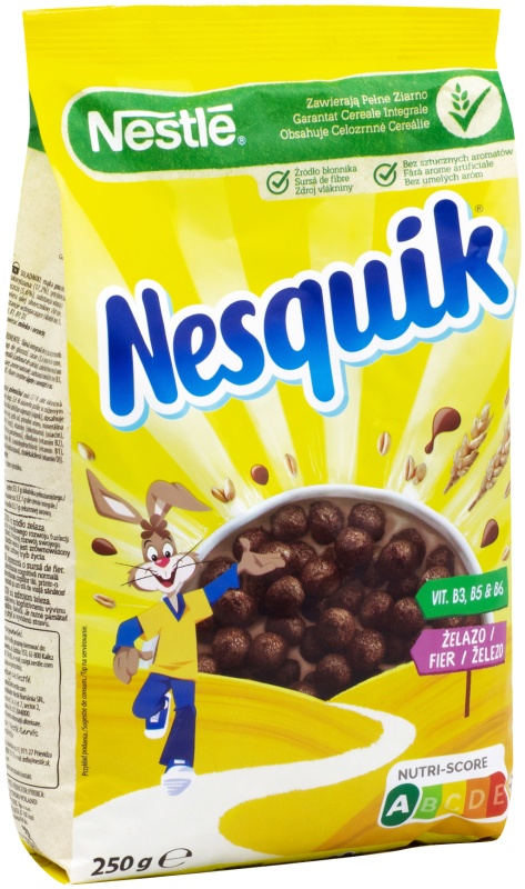 Готовый завтрак Nesquik Шоколадные шарики 250 г 5900020000576 — купить ...