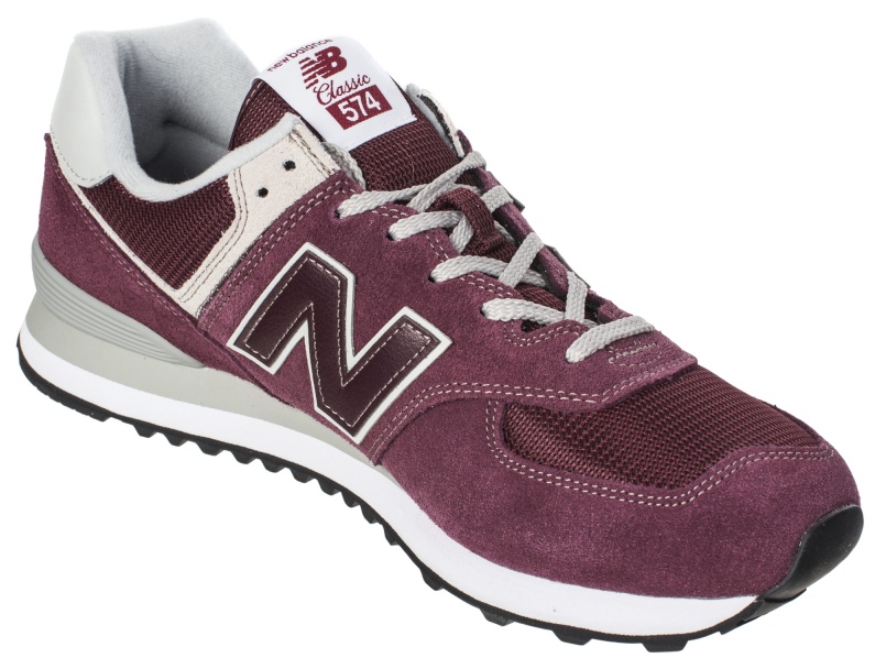 Кроссовки NEW BALANCE ML574EGB/D мужские, цвет бордовый, размер 10.5 —  купить в интернет-магазине ОНЛАЙН ТРЕЙД.РУ