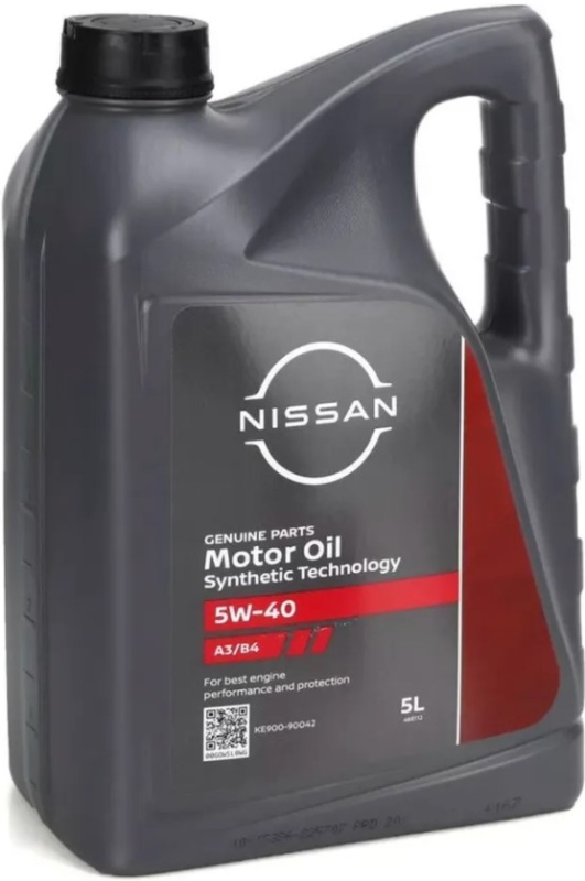 Моторное масло NISSAN Motor Oil 5W-40 синтетическое 5 л KE900-90042R - купить по низкой цене в интернет-магазине ОНЛАЙН ТРЕЙД.РУ Казани