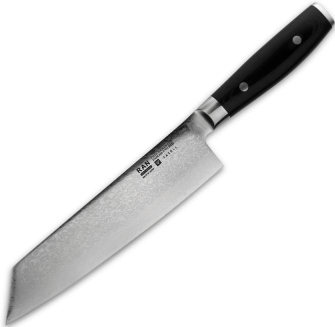 Нож поварской профессиональный YAXELL Ran Kiritsuke, дамасская сталь, 20 см YA36034 - низкая цена, доставка или самовывоз по Нижнему Новгороду. Нож поварской профессиональный YAXELL Ran Kiritsuke, дамасская сталь, 20 см купить в интернет магазине ОНЛАЙН ТРЕЙД.РУ