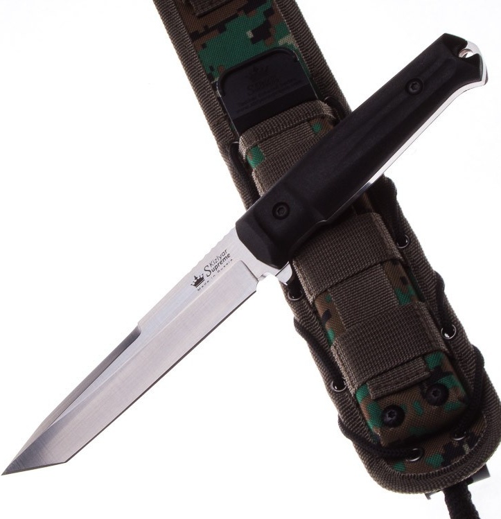 Нож тактический Kizlyar Supreme Aggressor (Kraton) AUS-8, StoneWash 4650065057127 — купить в интернет-магазине ОНЛАЙН ТРЕЙД.РУ