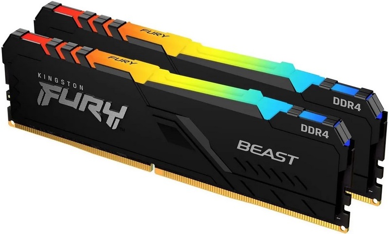 Impact ddr4. Оперативная память Kingston HYPERX Fury. Kingston Fury Beast ddr4 RGB. Ddr4 Kingston Fury 32gb.