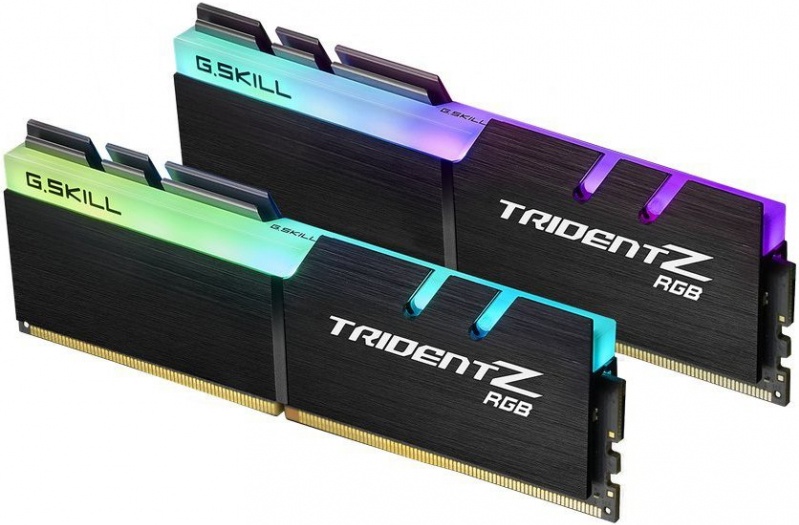 Оперативная память G.Skill DDR4 64Gb (2x32Gb) 3600MHz pc-28800 Trident Z RGB (F4-3600C18D-64GTZR) — купить в интернет-магазине ОНЛАЙН ТРЕЙД.РУ