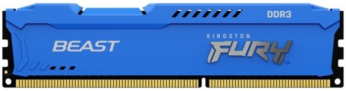 Оперативная память Kingston DDR3 8Gb 1600MHz pc-12800 FURY Beast Blue (KF316C10B/8) - купить в интернет-магазине ОНЛАЙН ТРЕЙД.РУ