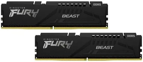 Оперативная память Kingston DDR 5 32Gb (2x16Gb) 5200Mhz pc-41600 FURY Beast Black EXPO CL36 (KF552C36BBEK2-32)- купить по выгодной цене в интернет-магазине ОНЛАЙН ТРЕЙД.РУ Набережные Челны