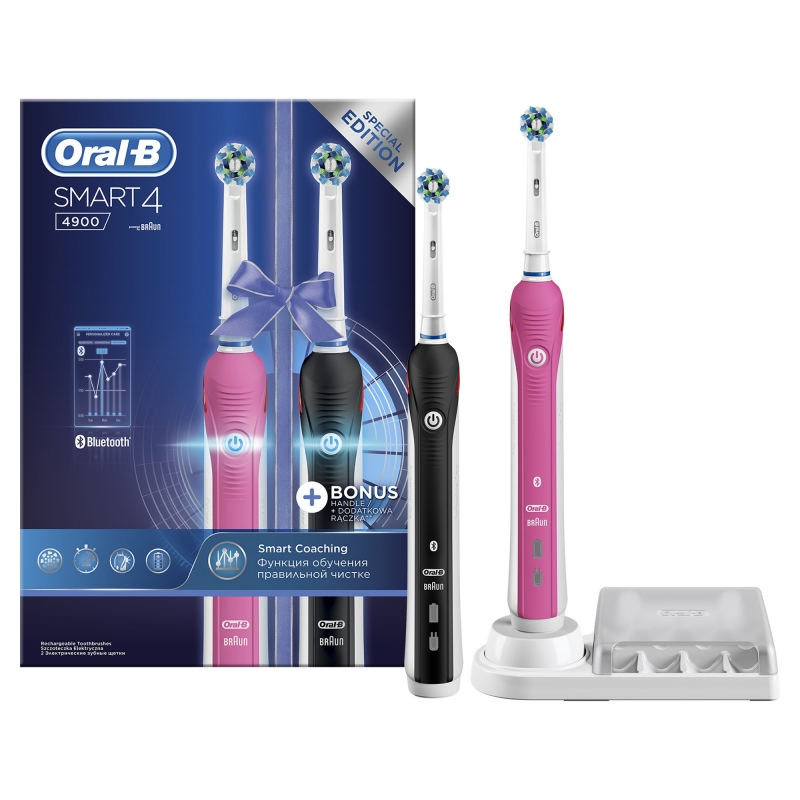 Электрическая зубная щетка oral b smart 4 4900 купить отбеливание зубов в домашних условиях купить в аптеке москва