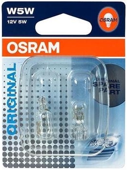 Купить лампа накаливания OSRAM W5W Original 12V 5W, 2шт., 2825-02B в  интернет-магазине ОНЛАЙН ТРЕЙД.РУ
