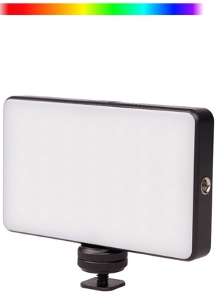 Осветитель светодиодный Raylab RL-LED08RGB-2 2500-9000K 3100mAh — купить по низкой цене в интернет-магазине ОНЛАЙН ТРЕЙД.РУ