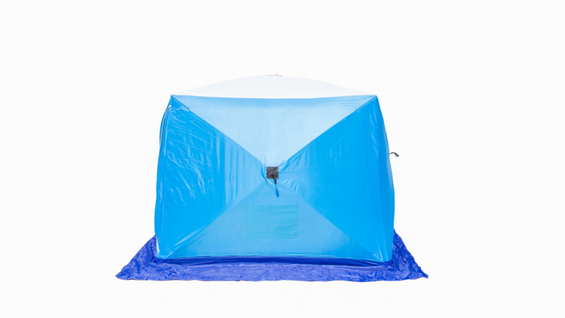 Палатка рыбака КУБ 2 трехслойная LONG дышащая (Стэк) — купить в интернет-магазине ОНЛАЙН ТРЕЙД.РУ