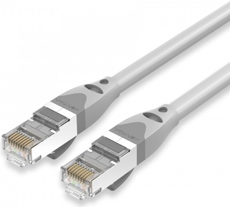 Патч-корд Vention прямой SFTP cat.6A, RJ45 - 2м. Серый IBHHH — купить по низкой цене в интернет-магазине ОНЛАЙН ТРЕЙД.РУ