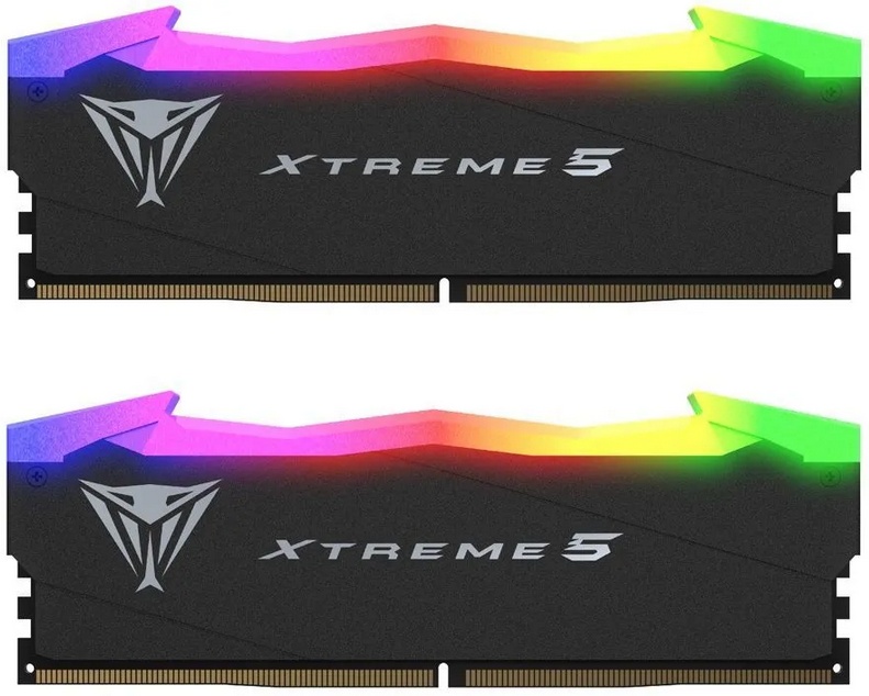 Оперативная память Patriot Memory Viper Xtreme 5 RGB 32GB (16GB x2) DDR5-8000 (PVXR532G80C38K) — купить по низкой цене в интернет-магазине ОНЛАЙН ТРЕЙД.РУ