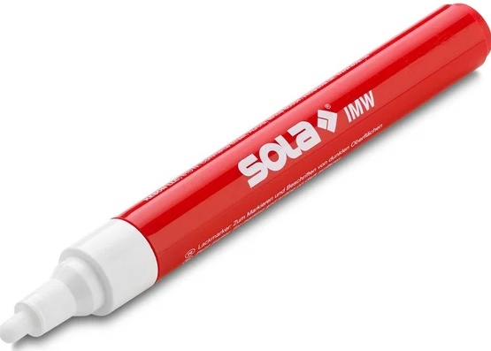 Маркер белый перманентный водостойкий PMR SOLA 66091120 - купить по выгодной цене в интернет-магазине ОНЛАЙН ТРЕЙД.РУ Санкт-Петербург