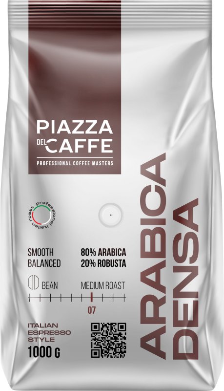 Кофе в зернах Piazza Del Caffe Arabica Densa, 1 кг, промышленная упаковка ОТ1368-06-0 — купить по низкой цене в интернет-магазине ОНЛАЙН ТРЕЙД.РУ