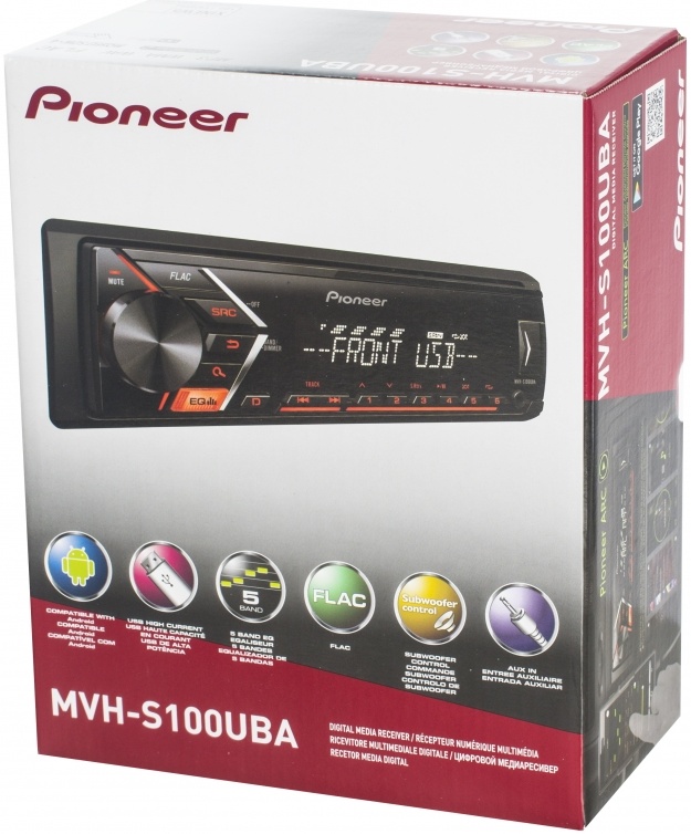 Магнитола pioneer mvh s100uba инструкция