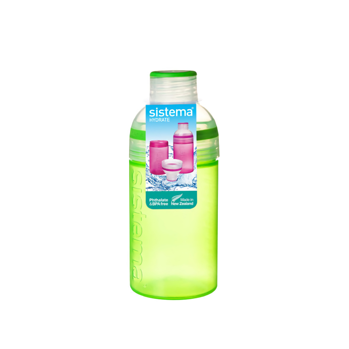 Питьевая система для бутылки. Sistema Renew, двойной, 400 мл, зеленый (581320). Laboratory Square Bottles 480 ml Grace. Купить питьевую бутылку авокадо.