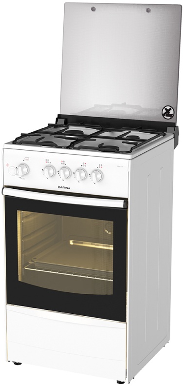 Плита газовая Darina 1B GM 441 105 W 1BGM441105W - низкая цена, доставка или самовывоз в Перми. Плита газовая Darina 1B GM 441 105 W купить в интернет-магазине ОНЛАЙН ТРЕЙД.РУ.
