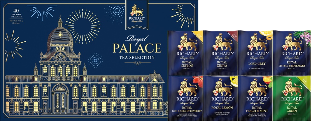 Richard royal palace tea selection