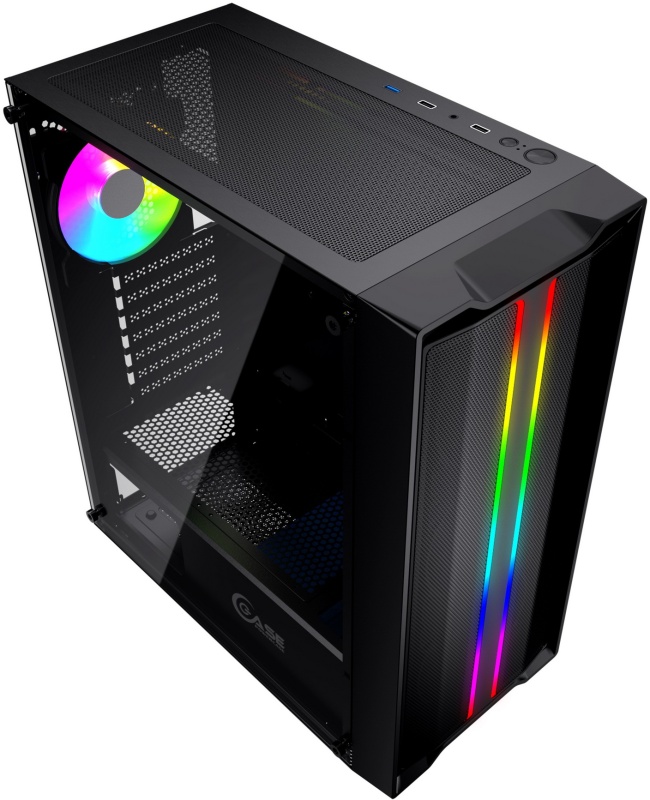 Корпус Powercase Mistral Evo, черный (CMIEB-F4S) — купить по низкой ...