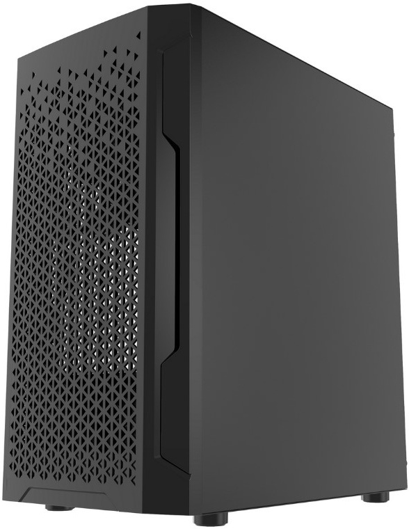 Корпус Powercase Mistra Micro Z2B SI, черный (CMIMZB-F2SI) — купить по ...