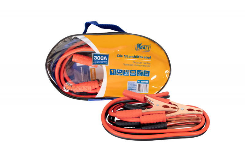 Пусковые провода KRAFT Master KT 880006 300A — купить в интернет-магазине ОНЛАЙН ТРЕЙД.РУ