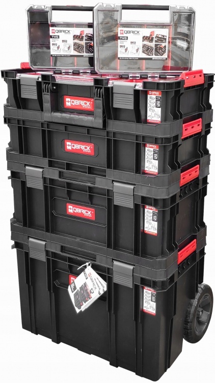 Набор ящиков QBRICK SYSTEM TWO 6in1 535х390х820мм (TWO CART + TOOLBOX ...