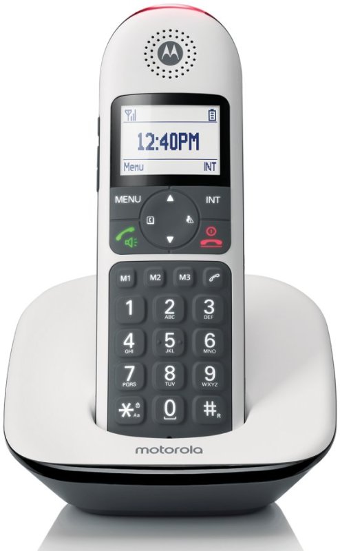 Радиотелефон Motorola DECT CD5001, белый 107CD5001WHITE — купить в  интернет-магазине ОНЛАЙН ТРЕЙД.РУ