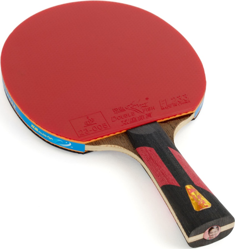 Ракетка для настольного тенниса Double Fish 7A+C ITTF Appr+ 2 мяча V40 ...