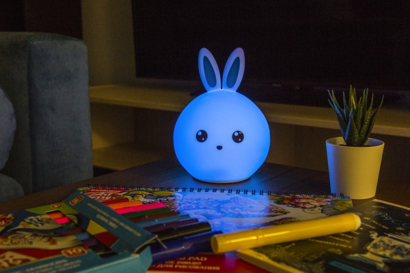 Ночник Rombica LED Bunny (Кролик) DL-A006 — купить по низкой цене в интернет-магазине ОНЛАЙН ТРЕЙД.РУ