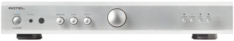 Купить стереоусилитель Rotel A10 MKII, серебристый A10 MKII (Silver) в ...