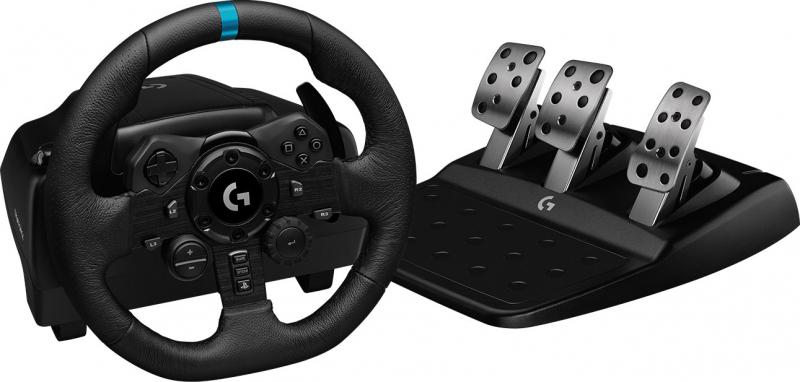 Игровой руль Logitech G923 для PS4, PS5, ПК