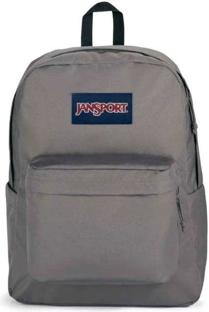 JanSport SuperBreak Plus Backpack Graphite Grey EK0A5BAON601