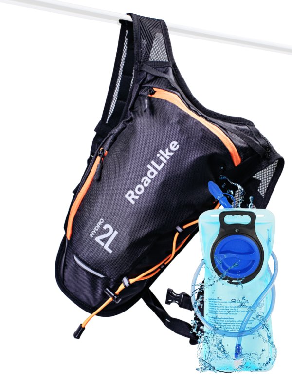 Рюкзак с гидросистемой Roadlike Hydro Camping. Маленький рюкзак для бега. Гидросистема в Беговом жилете. Roadlike Pro Triple Light. Рюкзак триал спорт