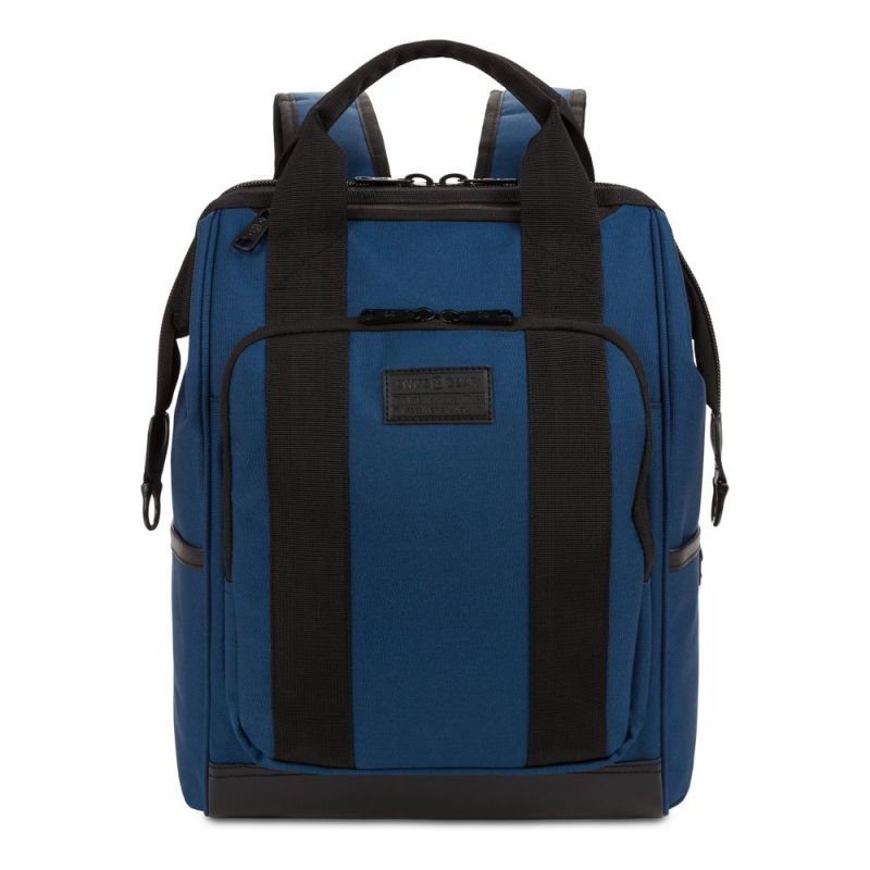 Рюкзак SWISSGEAR 16,5, синий/черный, полиэстер 900D/ПВХ, 29 x 17 x 41 см, 20 л — купить в интернет-магазине ОНЛАЙН ТРЕЙД.РУ