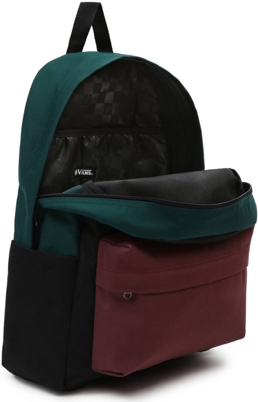 Dark green vans backpack on sale