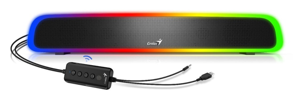Саундбар компактный GENIUS SoundBar 200 BT USB, черный 31730045400 — купить в интернет-магазине ОНЛАЙН ТРЕЙД.РУ