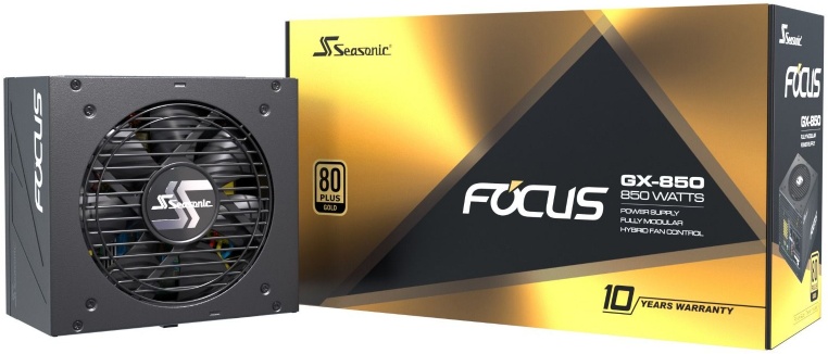 Блок питания Seasonic FOCUS GX-850 (SSR-850FX) 850W ATX Gold — купить в интернет-магазине ОНЛАЙН ТРЕЙД.РУ