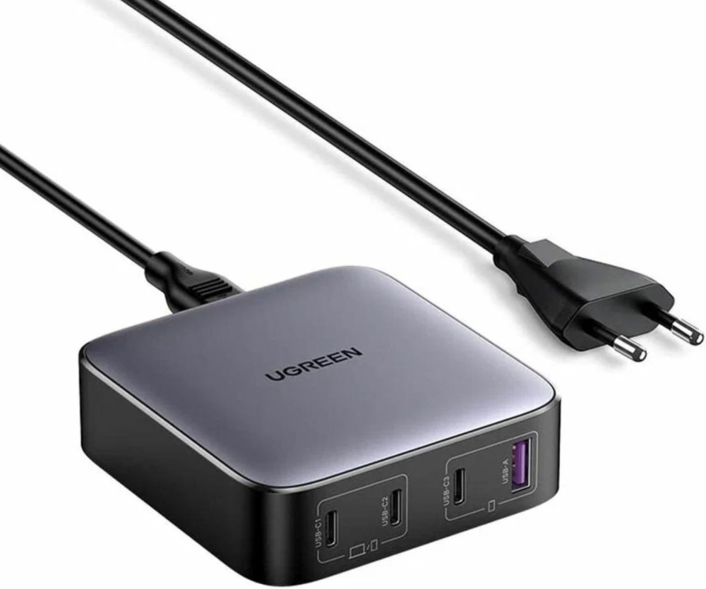 Сетевое зарядное устройство UGREEN 100 Вт, серый (90928) UGREEN 90928 - купить по выгодной цене в интернет-магазине ОНЛАЙН ТРЕЙД.РУ Санкт-Петербург