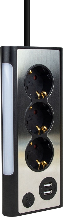 Сетевой фильтр Rombica NEO TRINITY Black PSE-007 — купить по низкой ...