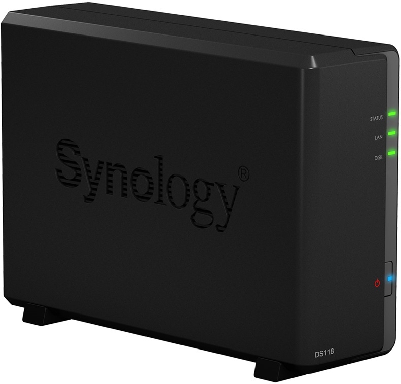 Сетевой накопитель Synology DS118 без HDD- купить по выгодной цене в интернет-магазине ОНЛАЙН ТРЕЙД.РУ Санкт-Петербург
