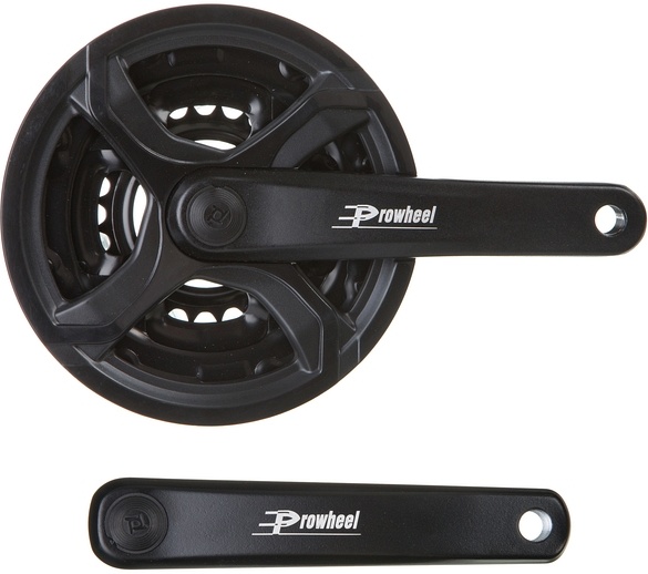 Шатуны PROWHEEL TA-CQ02 CRANK 175MM, CHAINRINGS 24/34/42T w/PLASTIC BLACK CHAINGUARD Х99097 — купить по низкой цене в интернет-магазине ОНЛАЙН ТРЕЙД.РУ