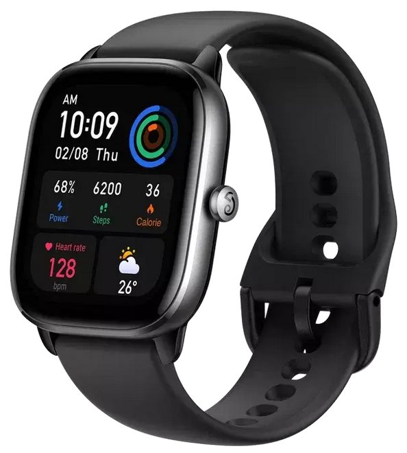 Купить Смарт-часы Amazfit GTS 4 mini A2176 Черный 6972596105213 в ...