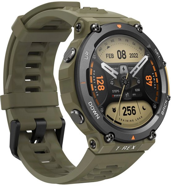 Купить Смарт-часы Amazfit T-Rex 2 A2170 Зеленые в интернет-магазине ...