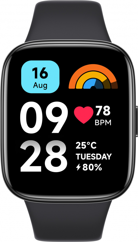 Смарт-часы Xiaomi Redmi Watch 3 Active, черные BHR7266GL - низкая цена, доставка или самовывоз по Краснодару. Смарт-часы Сяоми Redmi Watch 3 Active, черные купить в интернет магазине ОНЛАЙН ТРЕЙД.РУ