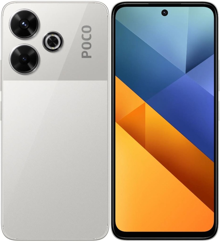 Смартфон POCO M6 6/128GB Серебристый x56274 — купить по низкой цене в интернет-магазине ОНЛАЙН ТРЕЙД.РУ